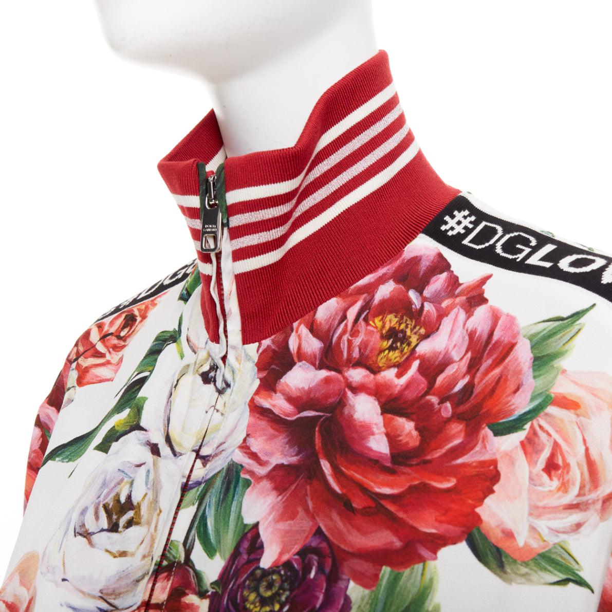 DOLCE GABBANA bomber a righe in seta con stampa floreale rosa rossa IT36 XXS
Riferimento: TGAS/F00075
Marchio: Dolce & Gabbana
Designer: Domenico Dolce & Stefano Gabbana
Materiale: Viscosa, misto
Colore: Rosso, Crema
Modello: Floreale
Chiusura:
