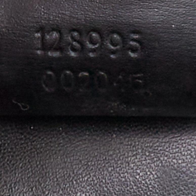 raro Tom Ford for Gucci 2004 Dragon Horsebit fibbia di cristallo borsa frizione in tela marrone in vendita 5