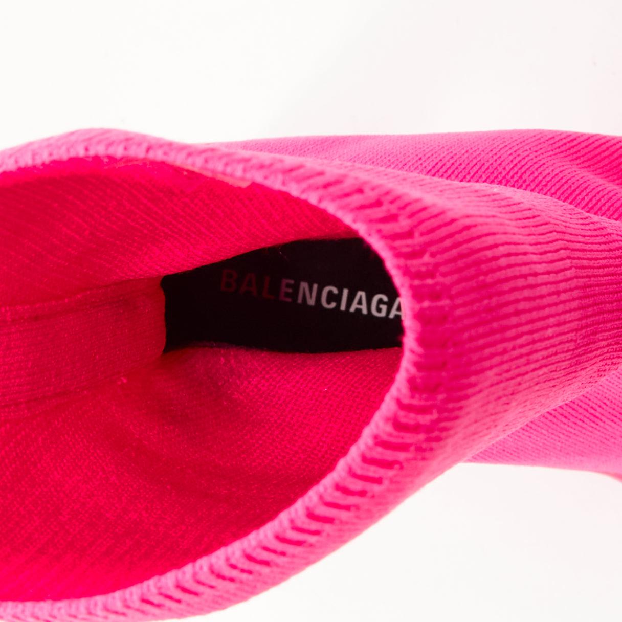 rare BALENCIAGA Vibram Toe Five Finger rose  bottes techniques à bouts fendus EU36 en vente 5