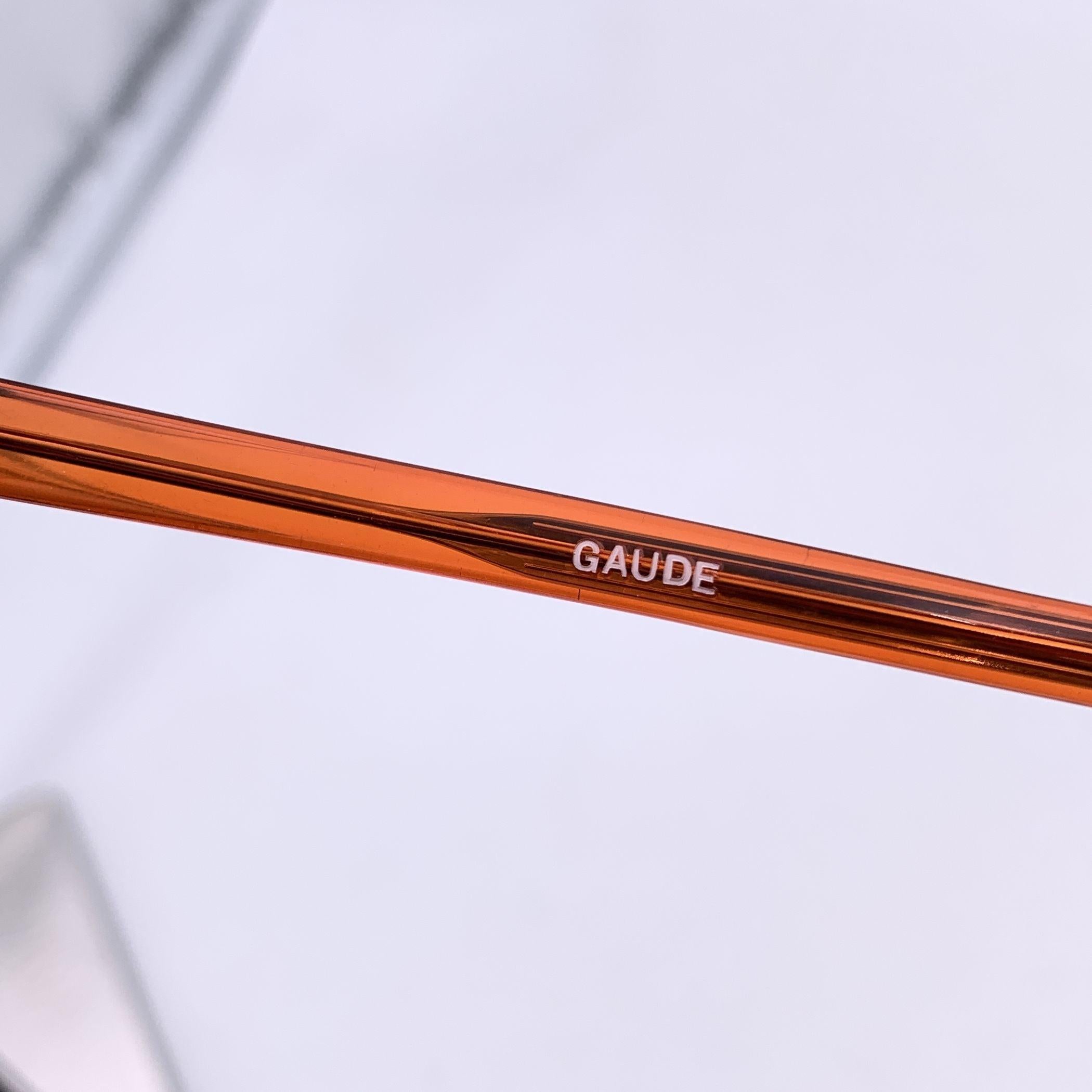 Gafas de sol Yves Saint Laurent Vintage Naranja Gaude 58/17 140mm en Excelente estado para la venta en Rome, Rome