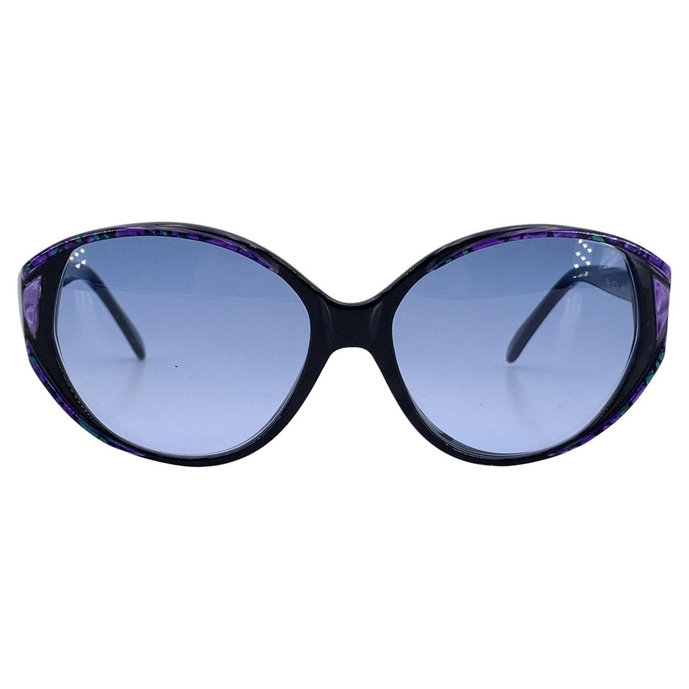 Gafas de sol Yves Saint Laurent Vintage IRIS Negras 52/14 130mm en venta