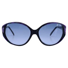 Gafas de sol Yves Saint Laurent Vintage IRIS Negras 52/14 130mm