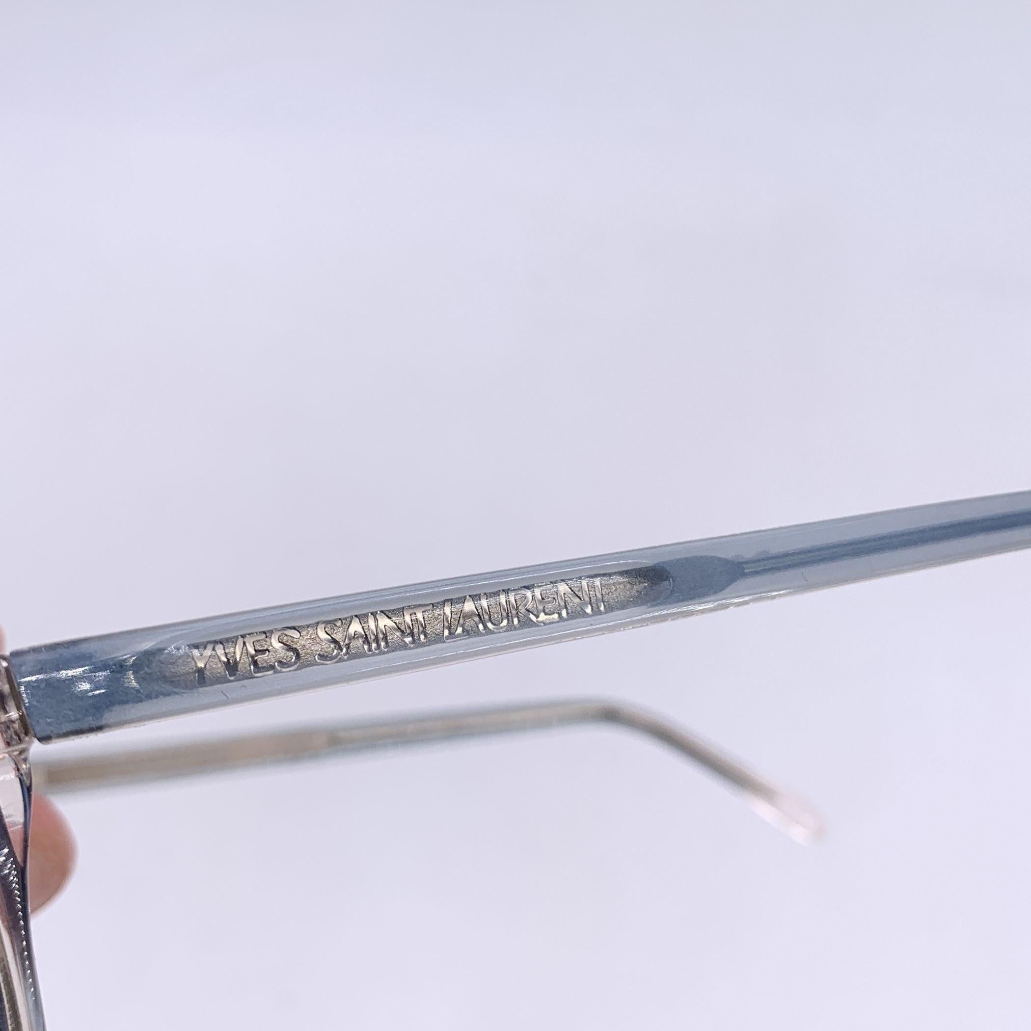 Yves Saint Laurent Gafas de sol Vintage azules POLIDENO 56/16 130mm Azul en venta