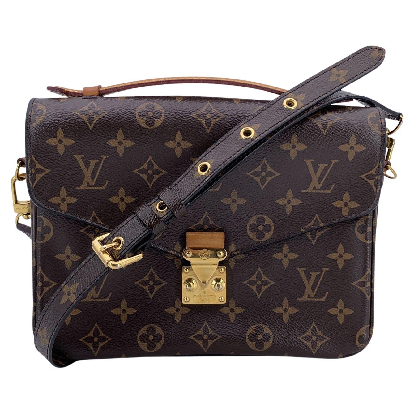 Louis Vuitton Monogram Canvas Pochette Metis Handtasche Umhängetasche im Angebot