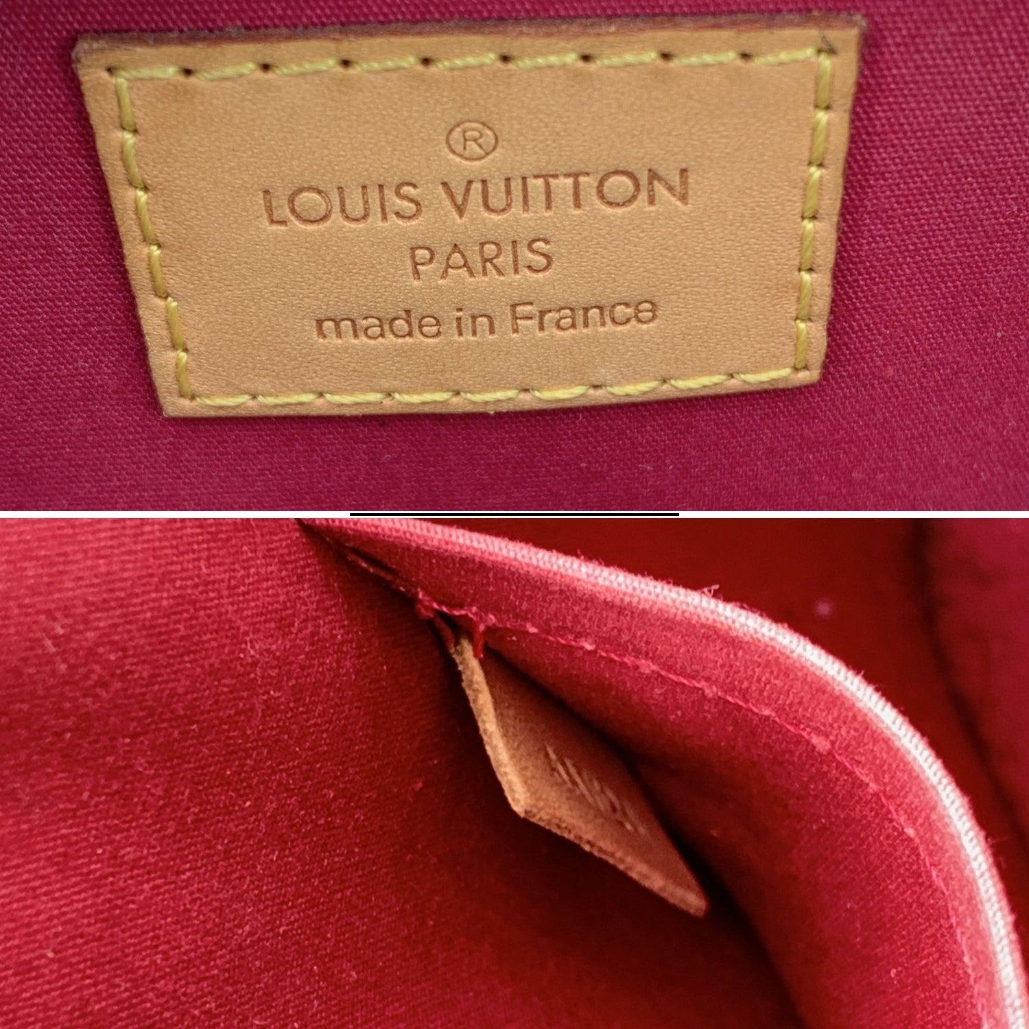 Louis Vuitton sac à main Alma BB rouge monogrammé Excellent état - En vente à Rome, Rome