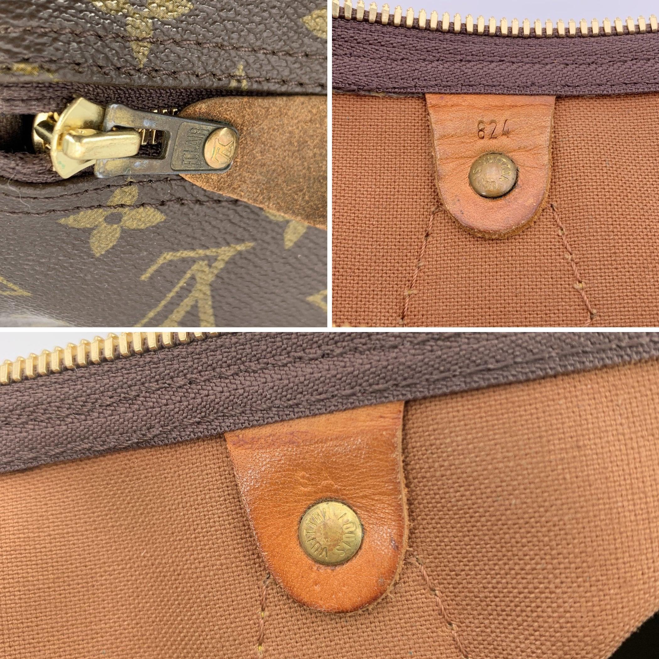 Bolsa de viaje Louis Vuitton Vintage Canvas Monogram Speedy 40 en Bueno estado para la venta en Rome, Rome