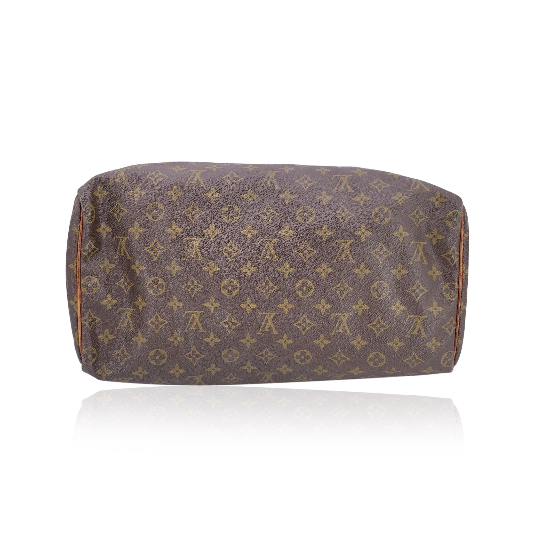 Bolsa de viaje Louis Vuitton Vintage Canvas Monogram Speedy 40 en venta 3
