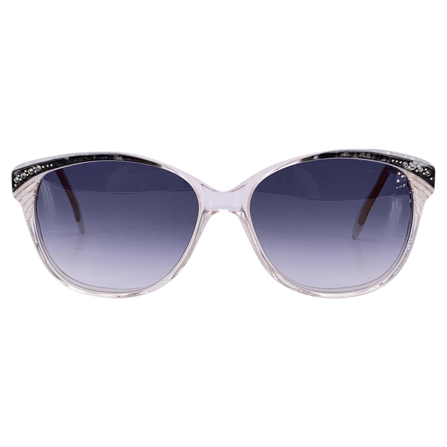 Yves Saint Laurent Gafas de sol Vintage Gris Blanco SOPHOCLE 56/14