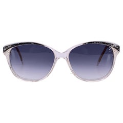 Yves Saint Laurent Gafas de sol Vintage Gris Blanco SOPHOCLE 56/14