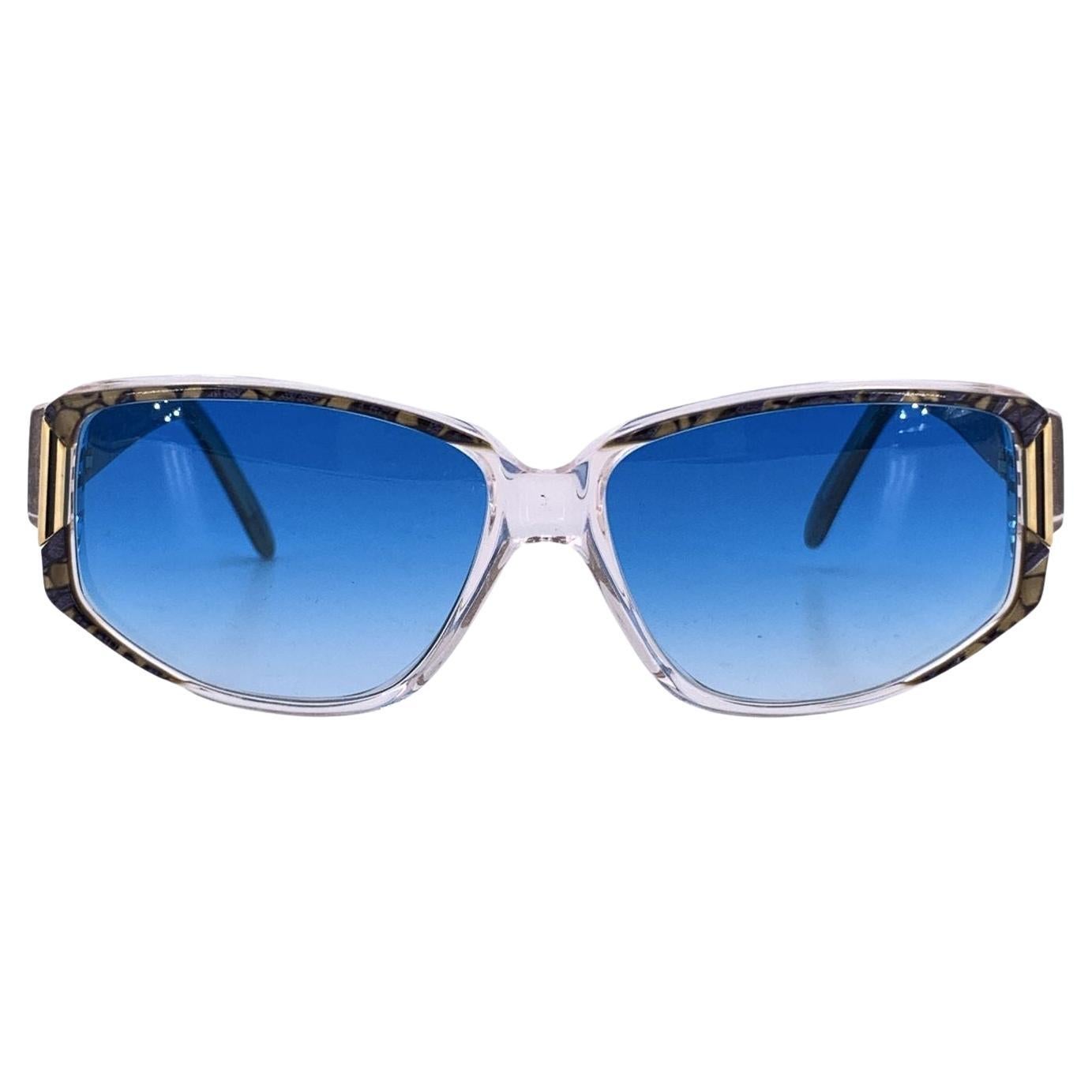 Gafas de sol Givenchy Paris Vintage Azul Mujer G 018 58/15 028 en venta