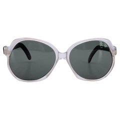 Yves Saint Laurent Vintage Grey Butterfly Sunglasses Mod. ALOES 57/18