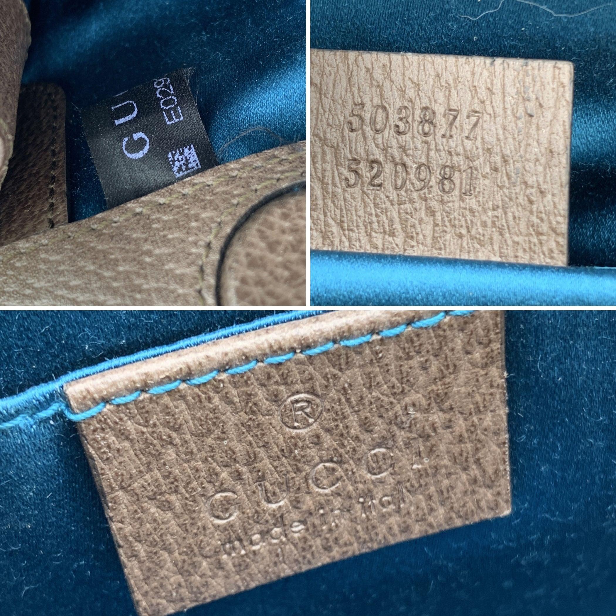 Gucci GG Supreme Monogram Canvas Small Ophidia Umhängetasche Damen im Angebot