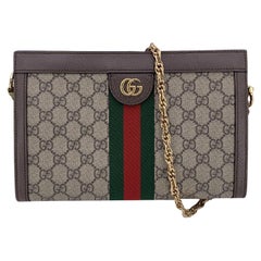 Gucci GG Supreme Monogram Canvas Small Ophidia Shoulder Bag