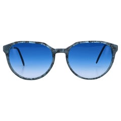 Yves Saint Laurent Vintage Blues Sonnenbrille PERSEPHONE 54/17 130mm