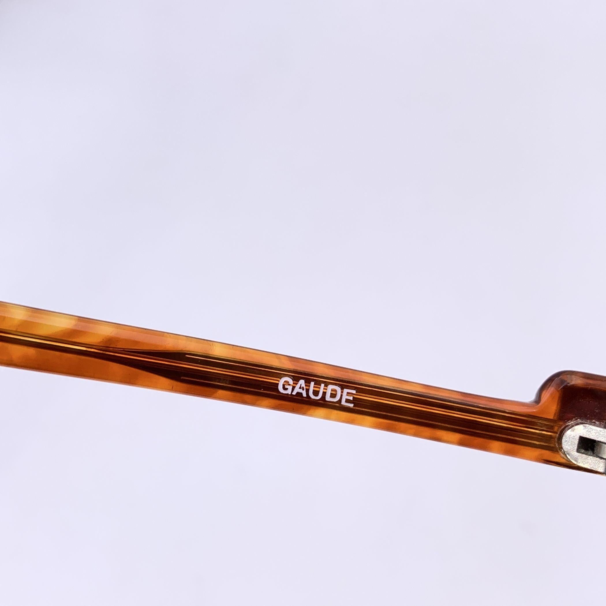 Yves Saint Laurent Gafas de sol vintage marrones Mod. Gaude 58/17 140mm Gris en venta