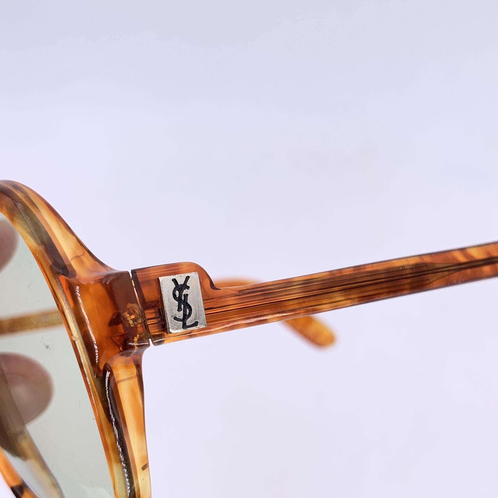 De las mujeres Yves Saint Laurent Gafas de sol vintage marrones Mod. Gaude 58/17 140mm en venta