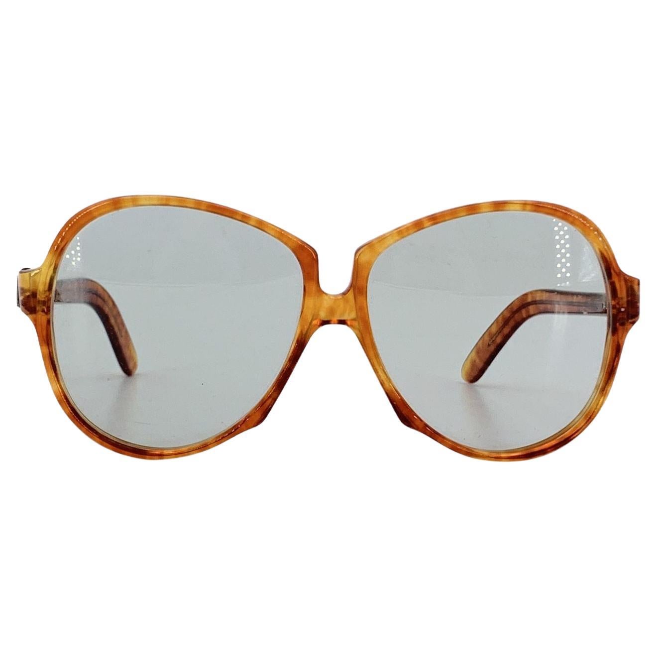 Yves Saint Laurent Gafas de sol vintage marrones Mod. Gaude 58/17 140mm