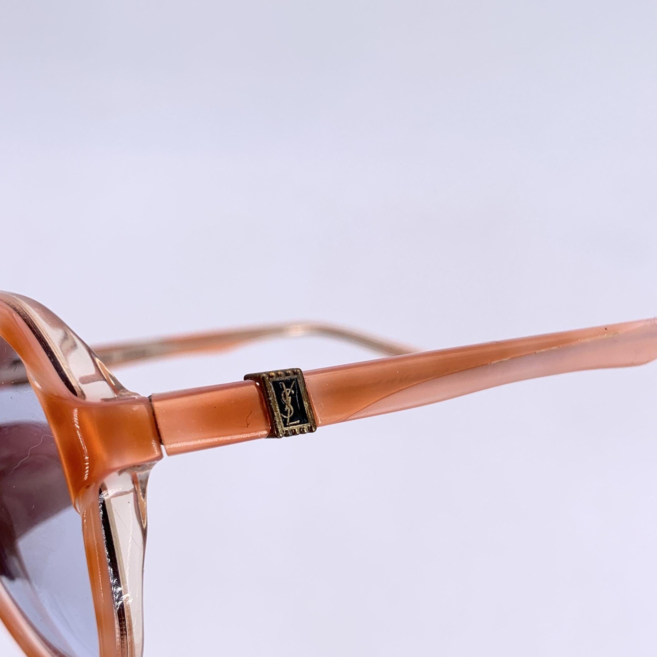 De las mujeres Gafas de sol Yves Saint Laurent Vintage Naranja Sarpedon 56/16 140mm en venta