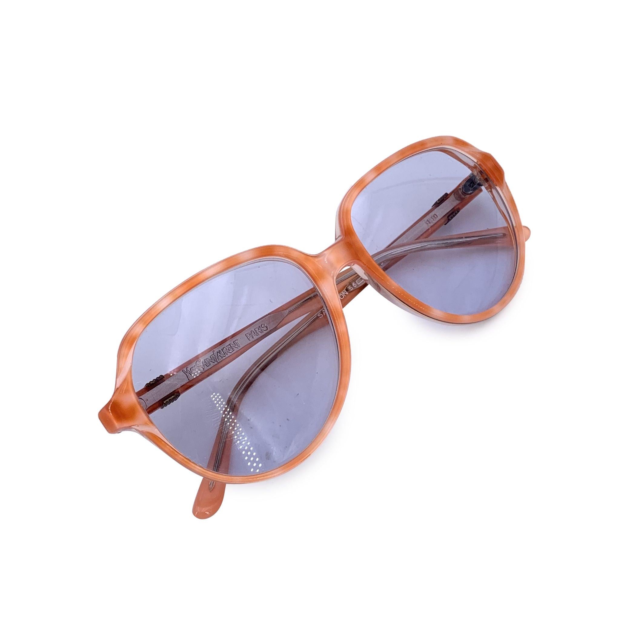 Gafas de sol Yves Saint Laurent Vintage Naranja Sarpedon 56/16 140mm en venta 1