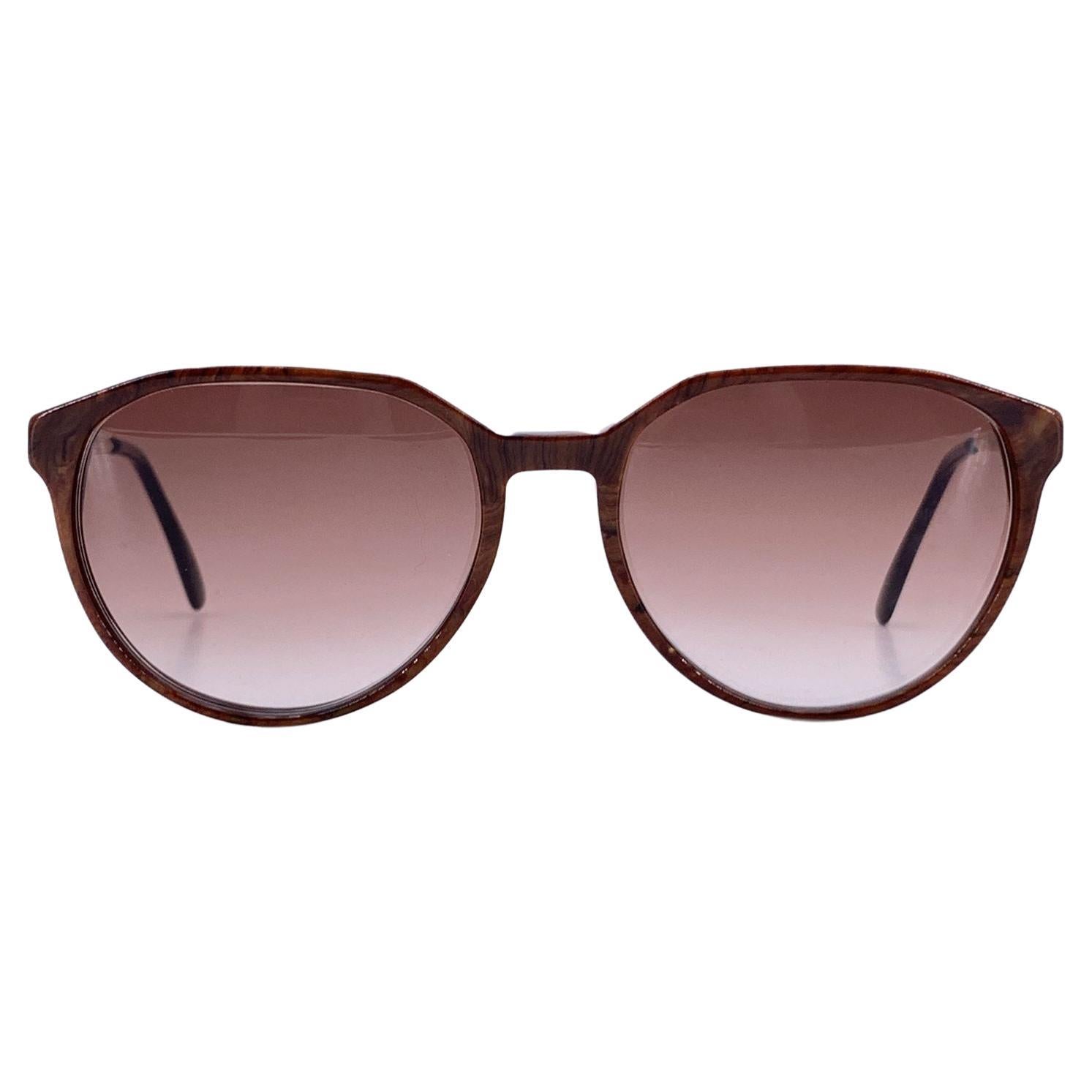 Yves Saint Laurent Gafas de sol vintage marrones PERSEPHONE 56/17 130mm