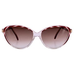 Yves Saint Laurent Vintage Burgundy Sonnenbrille ARION 56/14 140mm