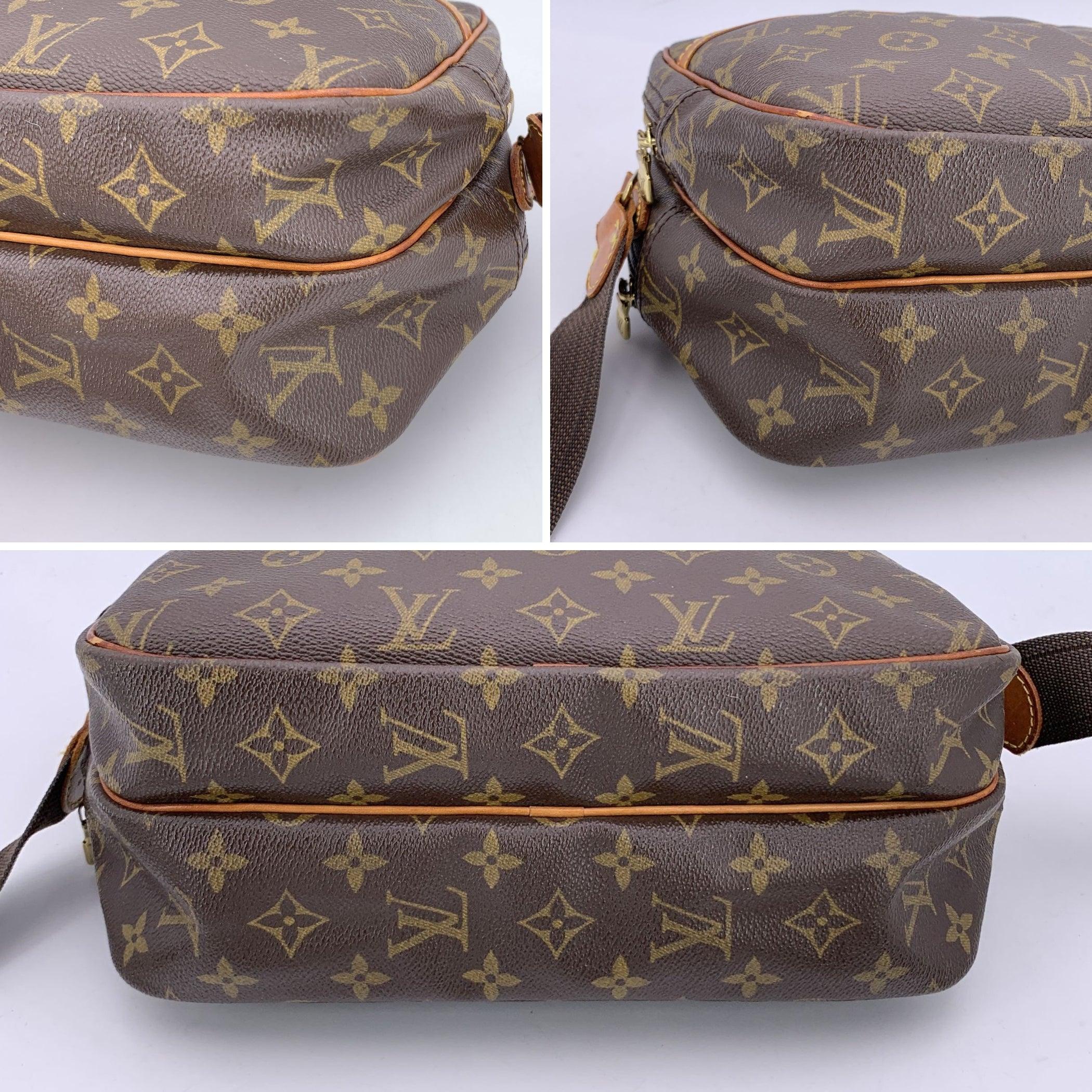 Sac messager Louis Vuitton Monogram Reporter PM en toile M45254 en vente 1
