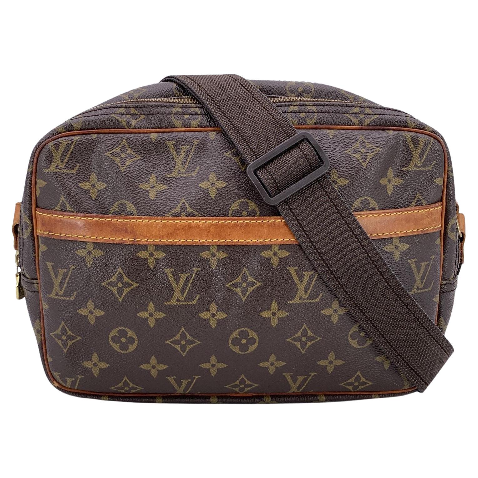 Sac messager Louis Vuitton Monogram Reporter PM en toile M45254 en vente