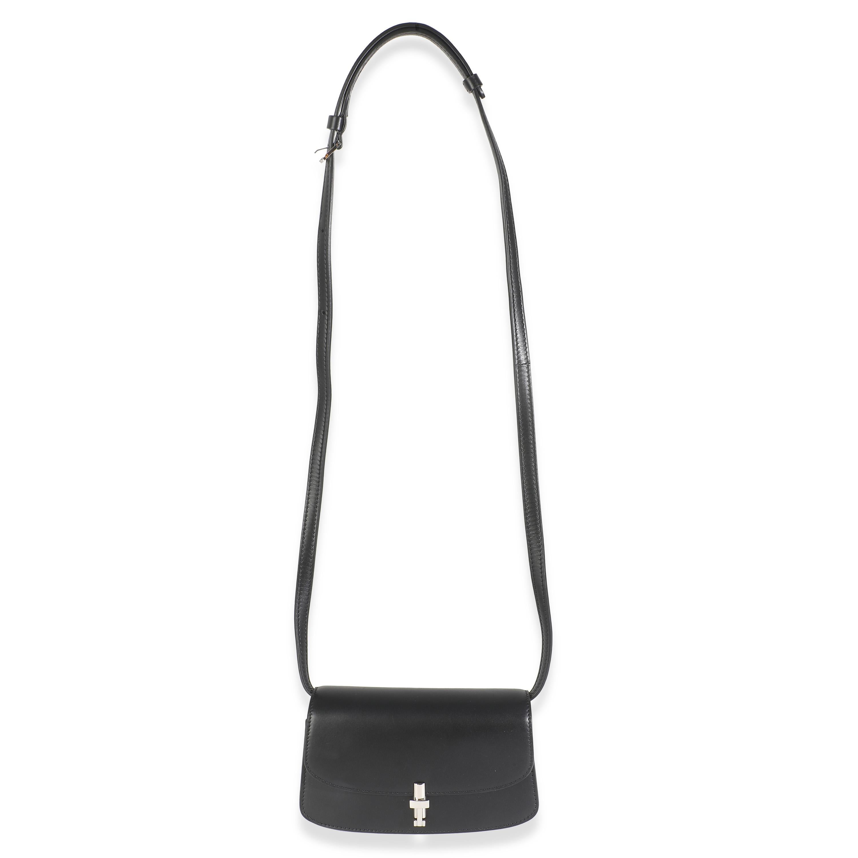 The Row Schwarzes Kalbsleder The Sofia E/W im Angebot 2