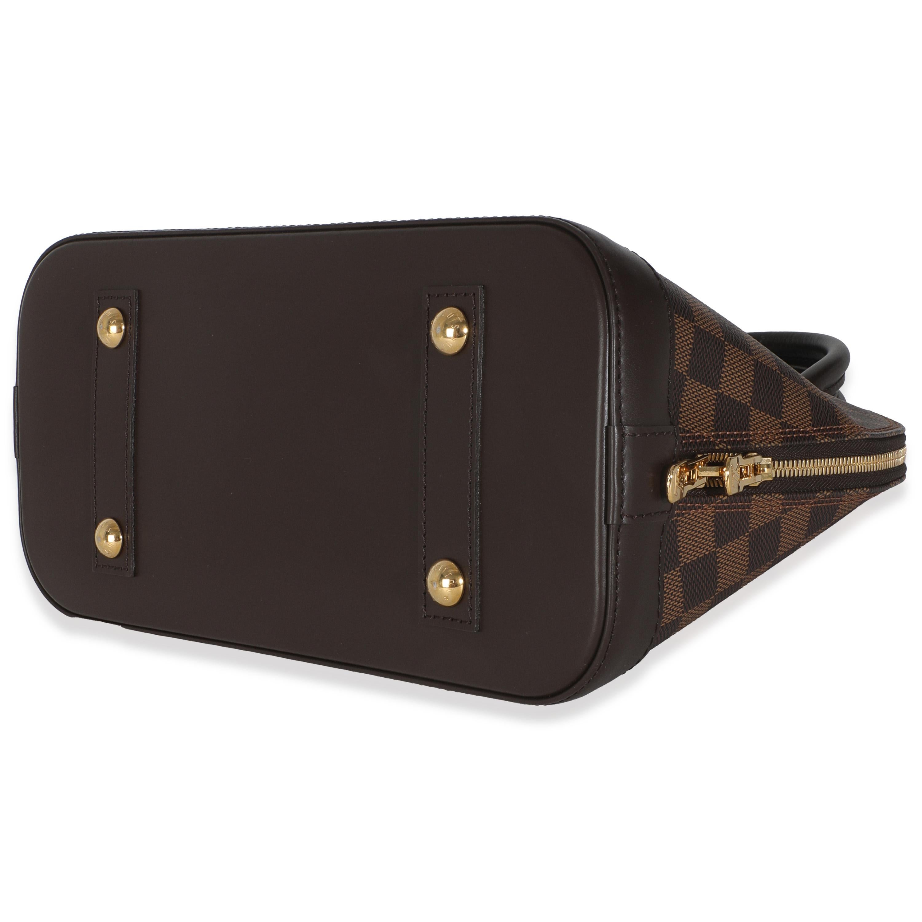 Louis Vuitton Damier Ebene Segeltuch Alma PM im Angebot 2