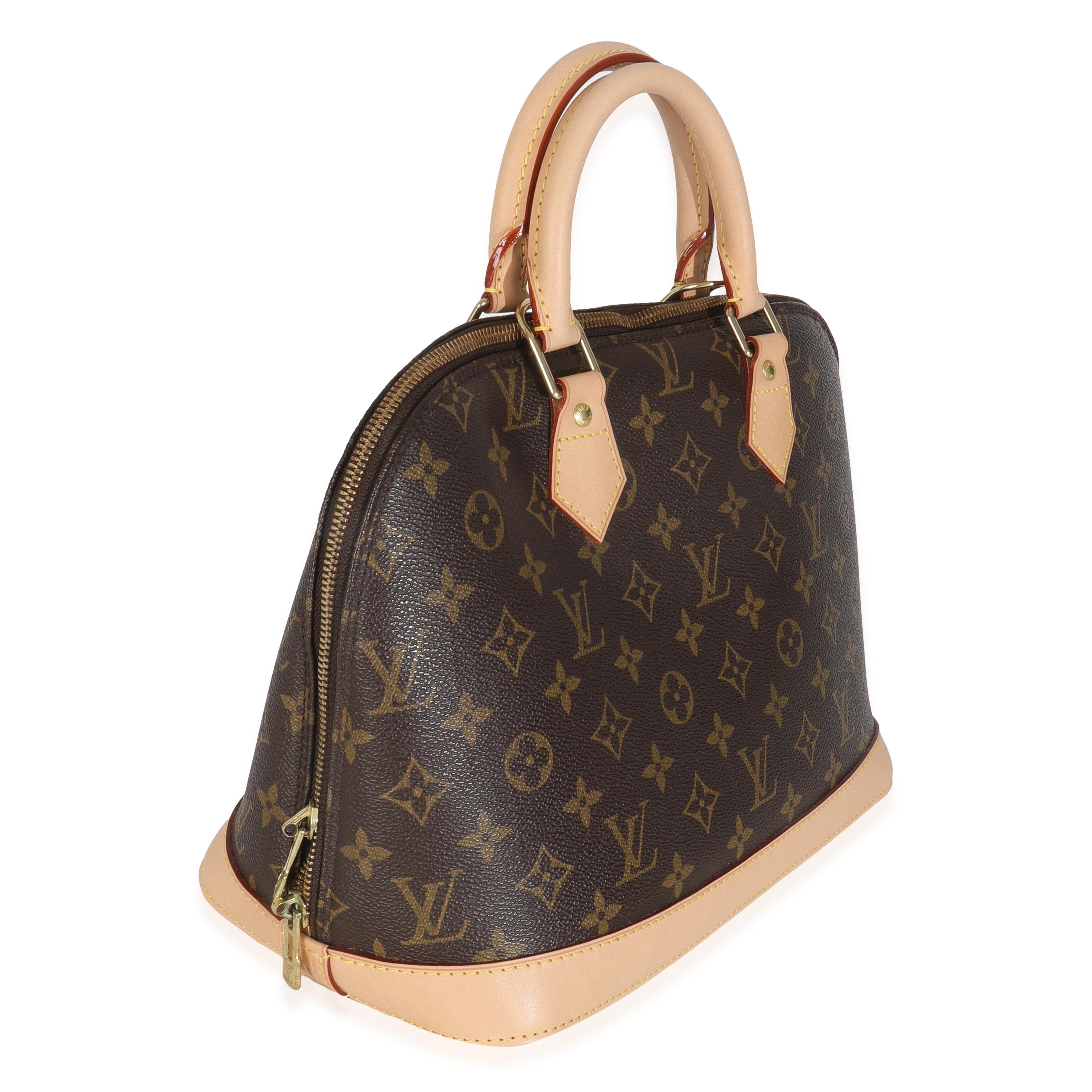 Louis Vuitton Monogram Canvas Alma PM In Excellent Condition In New York, NY