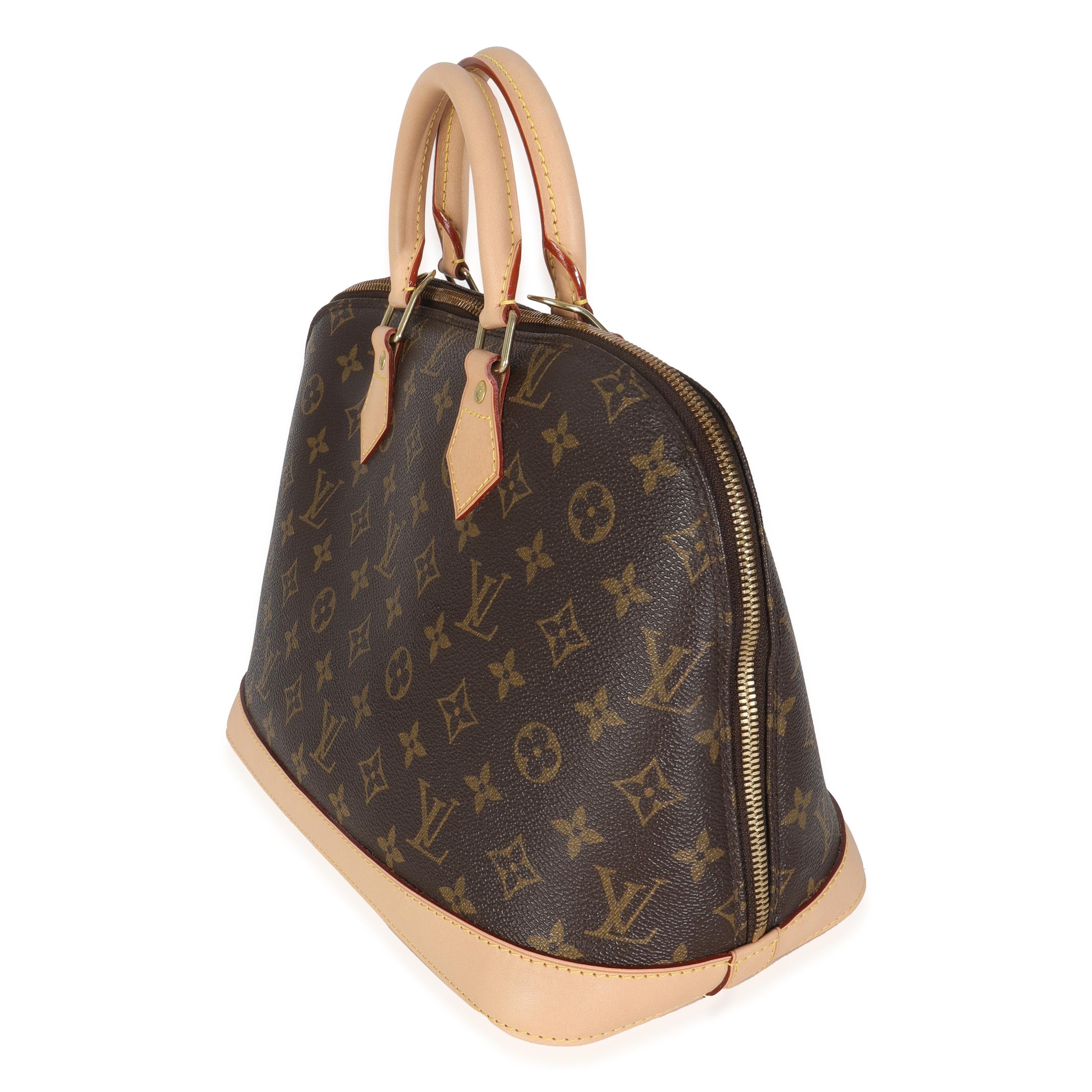 Women's or Men's Louis Vuitton Monogram Canvas Alma PM