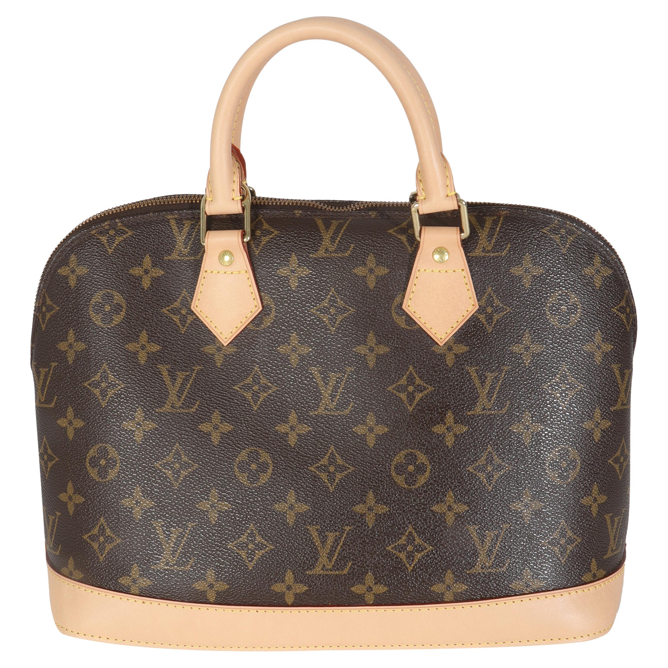 Lienzo monograma Louis Vuitton Alma PM