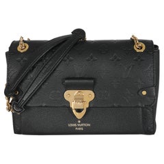 Louis Vuitton Black Monogram Empreinte Vavin PM