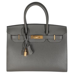 Hermès Gris Meyer Epsom Sellier Birkin 30 GHW