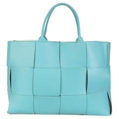 Bottega Veneta Linappa Maxi Intrecciato Large Arco Tote