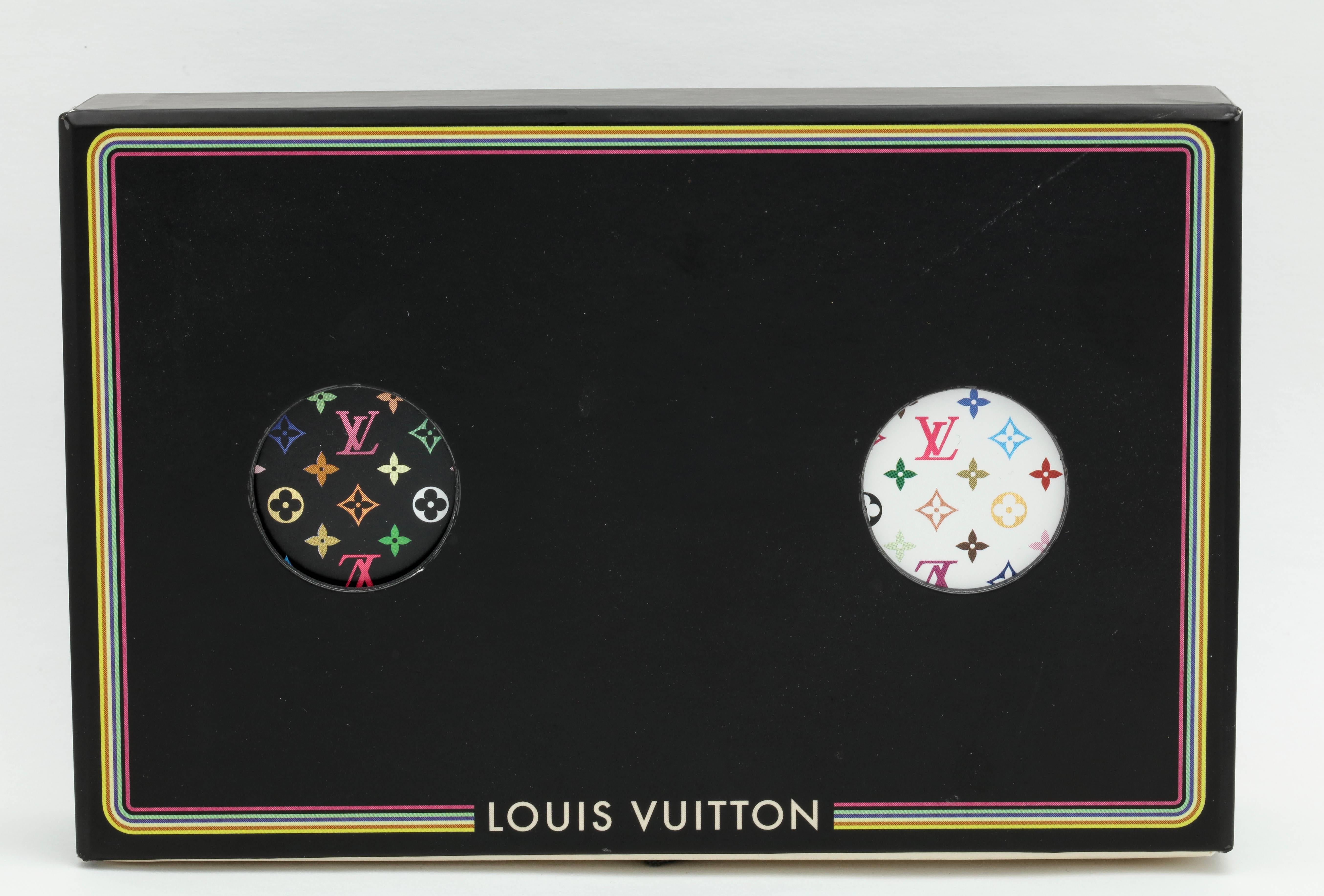 Louis Vuitton Takashi Murakami Playing Cards Monogram Multi Color Used Form  JPN