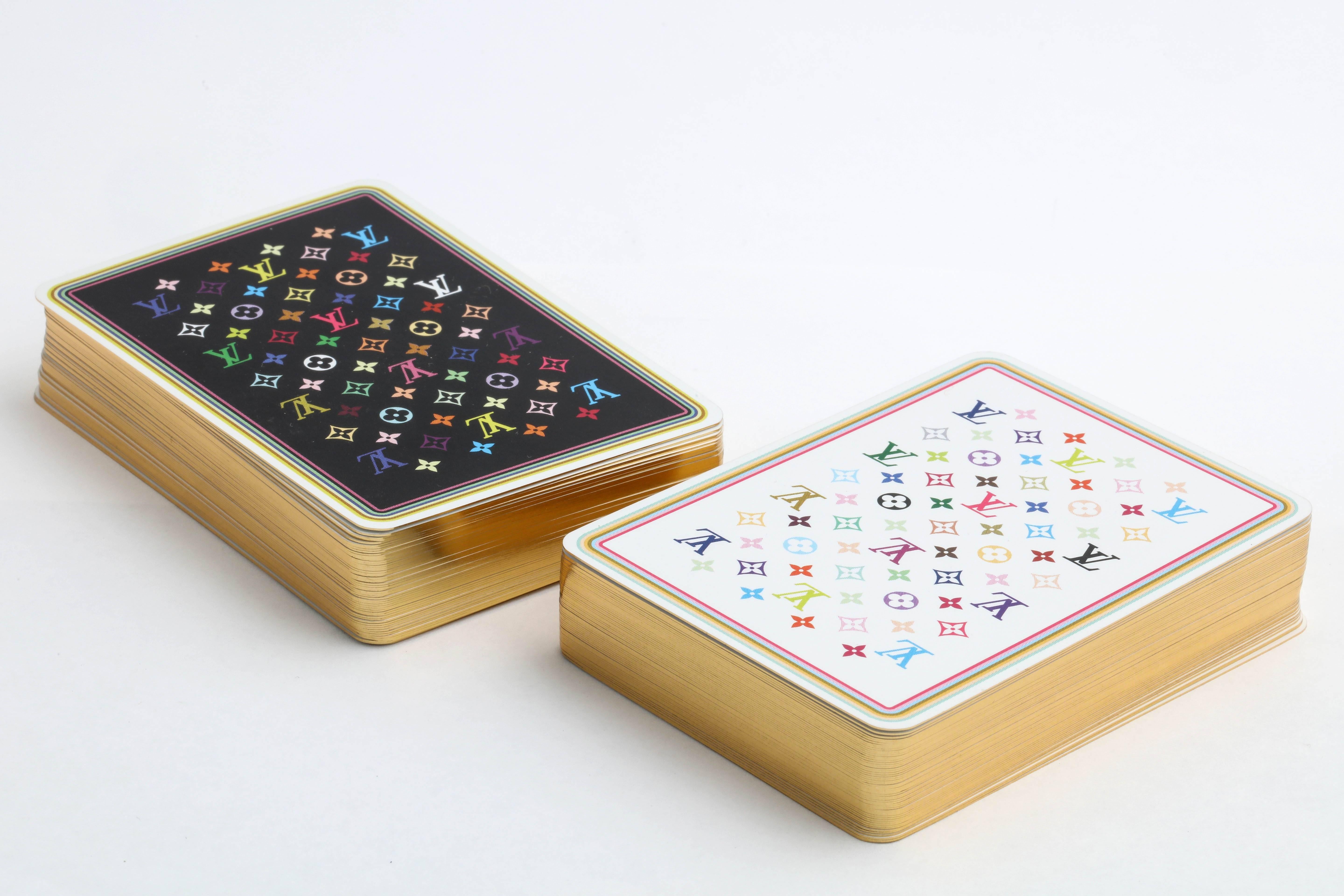 Louis Vuitton Murakami Multicolor Playing Cards 37592