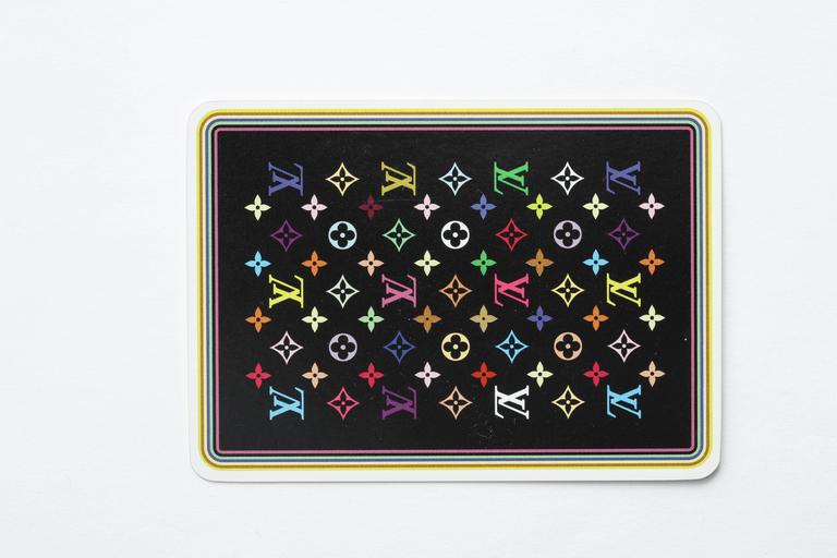 Louis Vuitton Multicolor Playing Cards Set by Takashi Murakami at 1stdibs