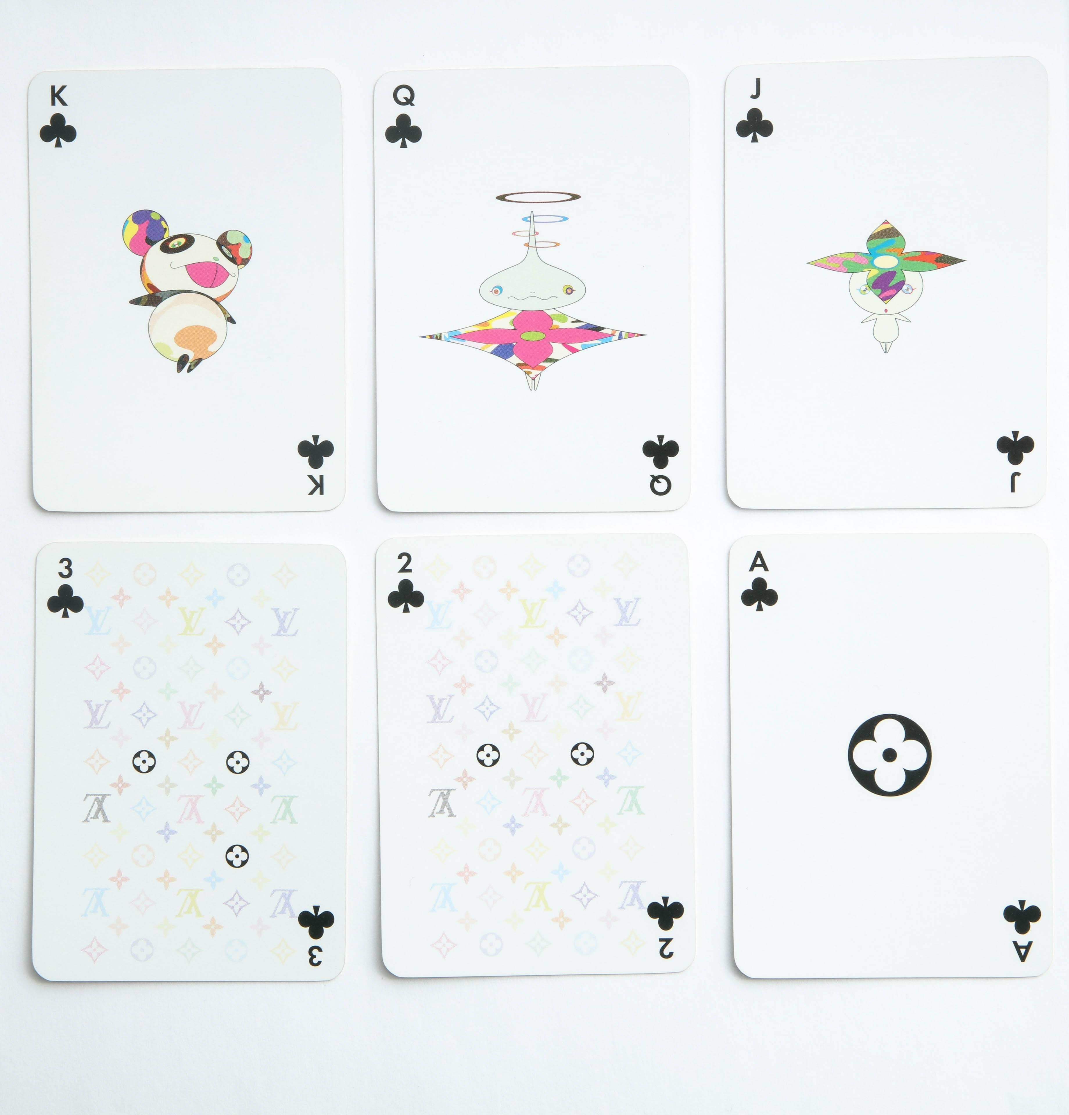 Louis Vuitton Multicolor Playing Cards Set by Takashi Murakami In New Condition In Chicago, IL