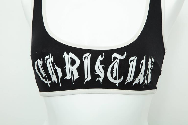 christian dior sports bra