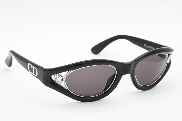 Vintage Christian Dior Rhinestone Sunglasses at 1stDibs dior