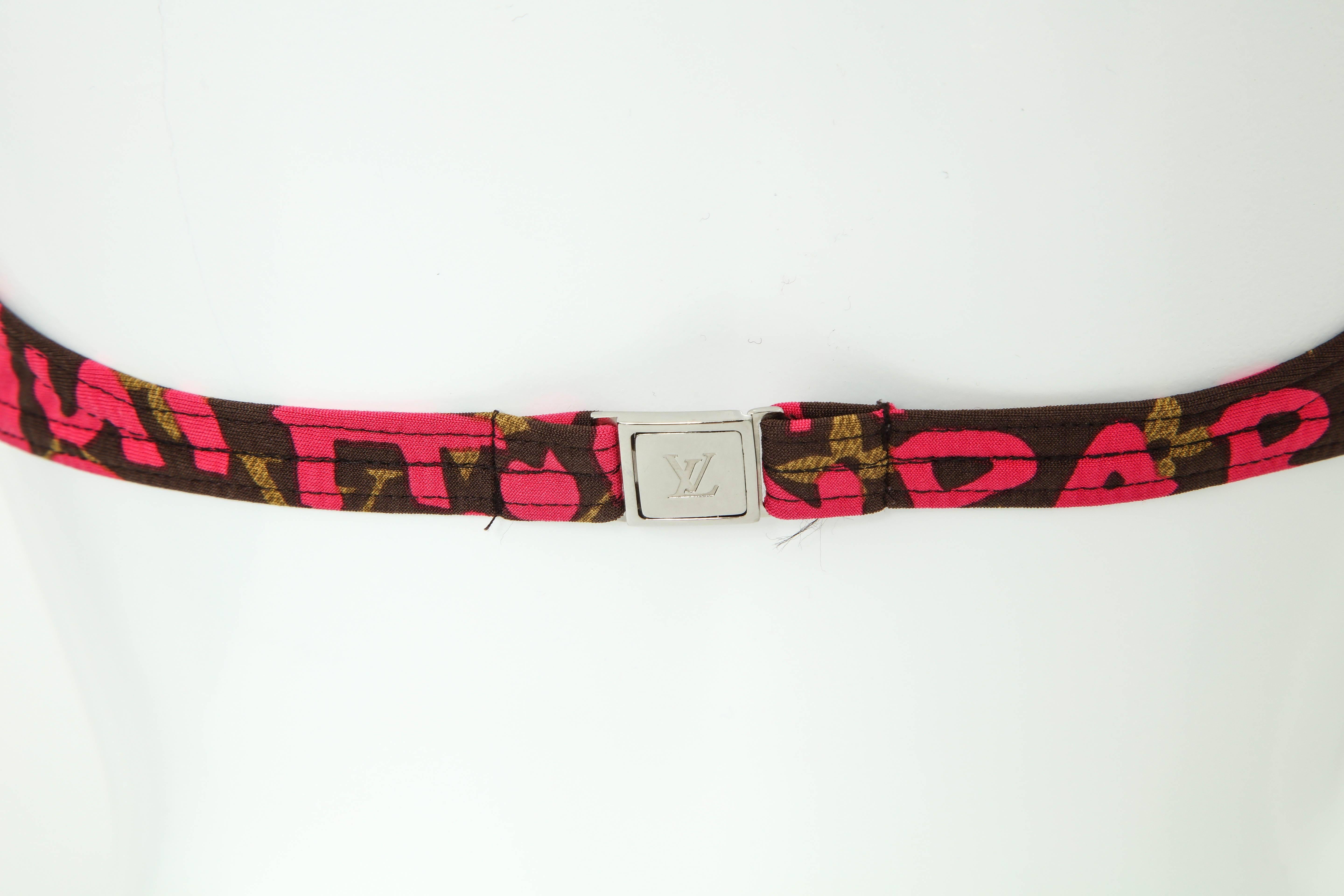 Women's Louis Vuitton Limited Steven Sprouse Graffiti bikini