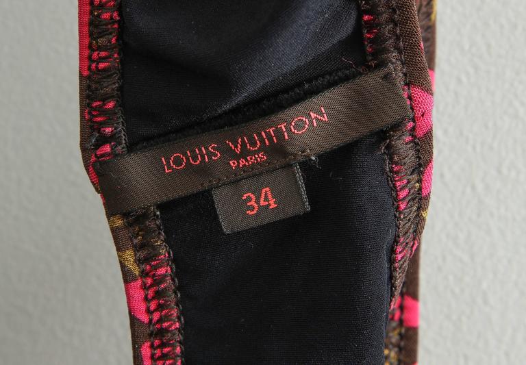 Louis Vuitton Limited Steven Sprouse Graffiti bikini at 1stDibs