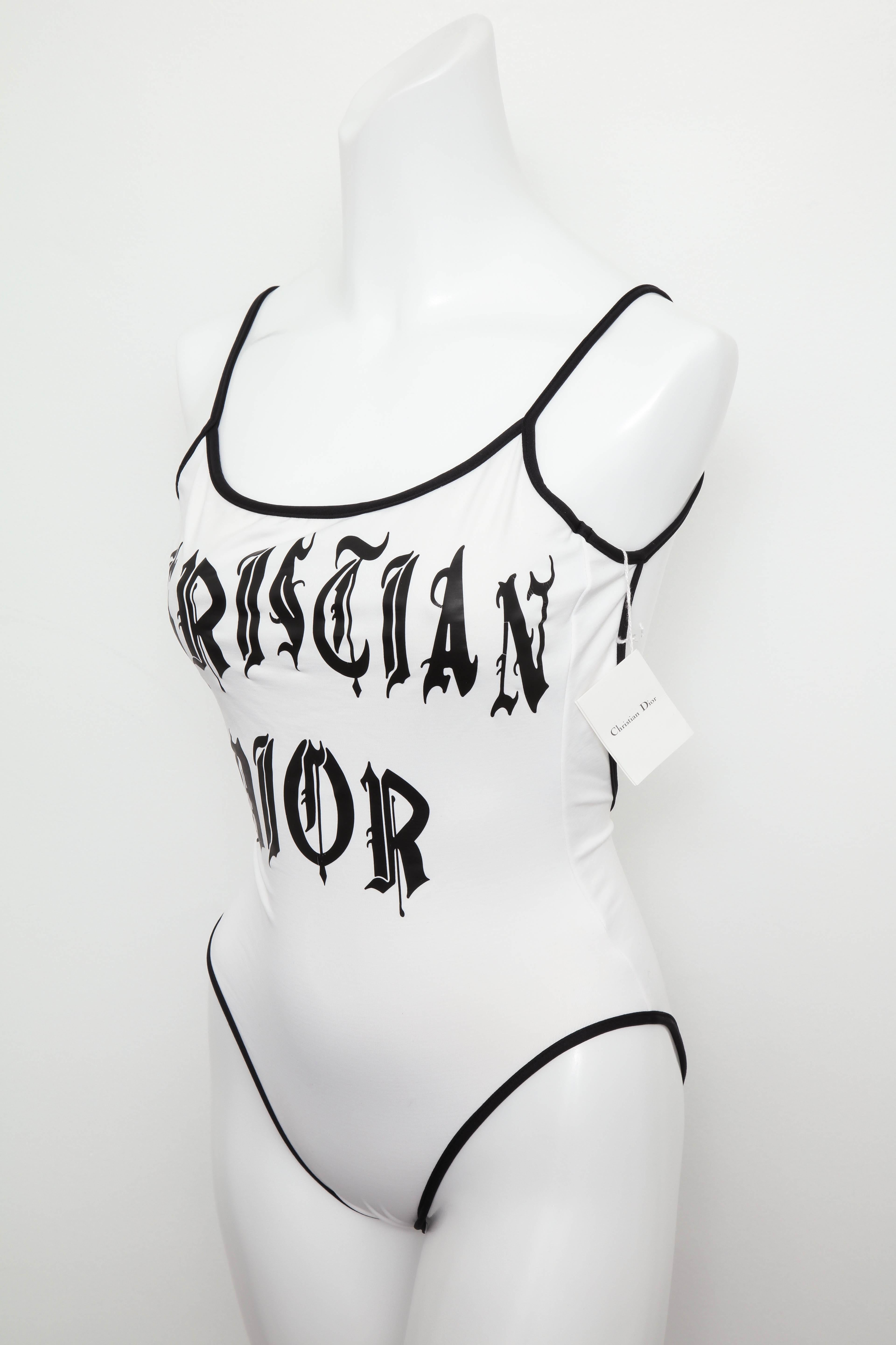 vintage dior swimsuit