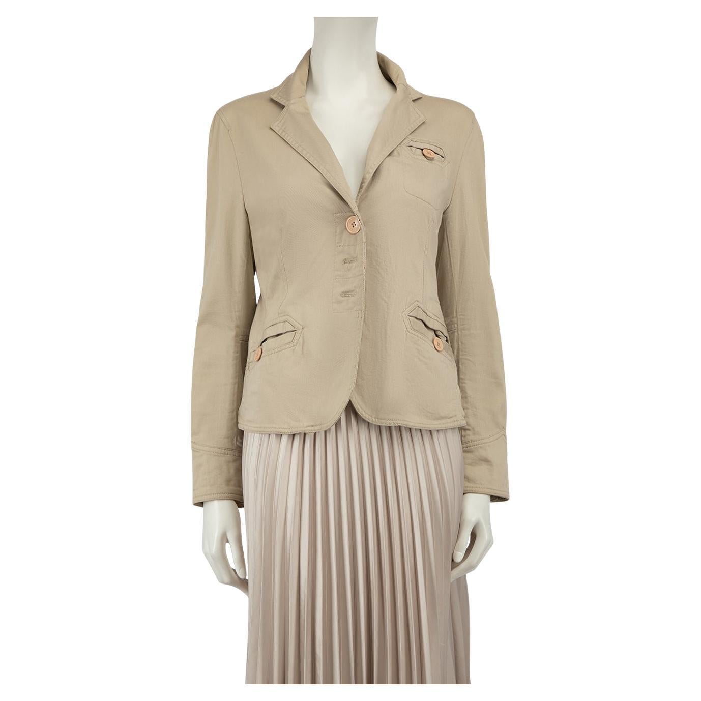 Marc Jacobs Beige Utility Jacket Size L