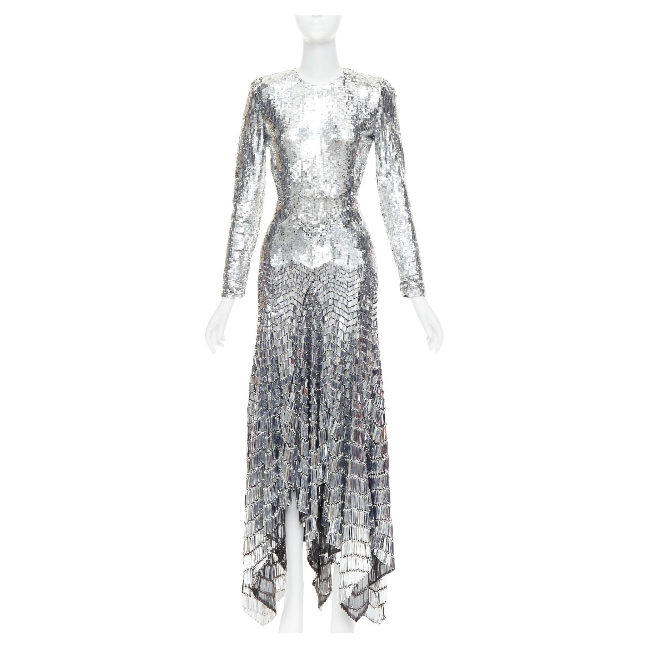rare ALEXANDRE VAUTHIER COUTURE Runway Lesage gradient sequins paillette gown