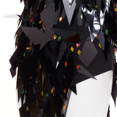 ALEXANDRE VAUTHIER COUTURE Vestito da passerella con perline e senza schienale FR36