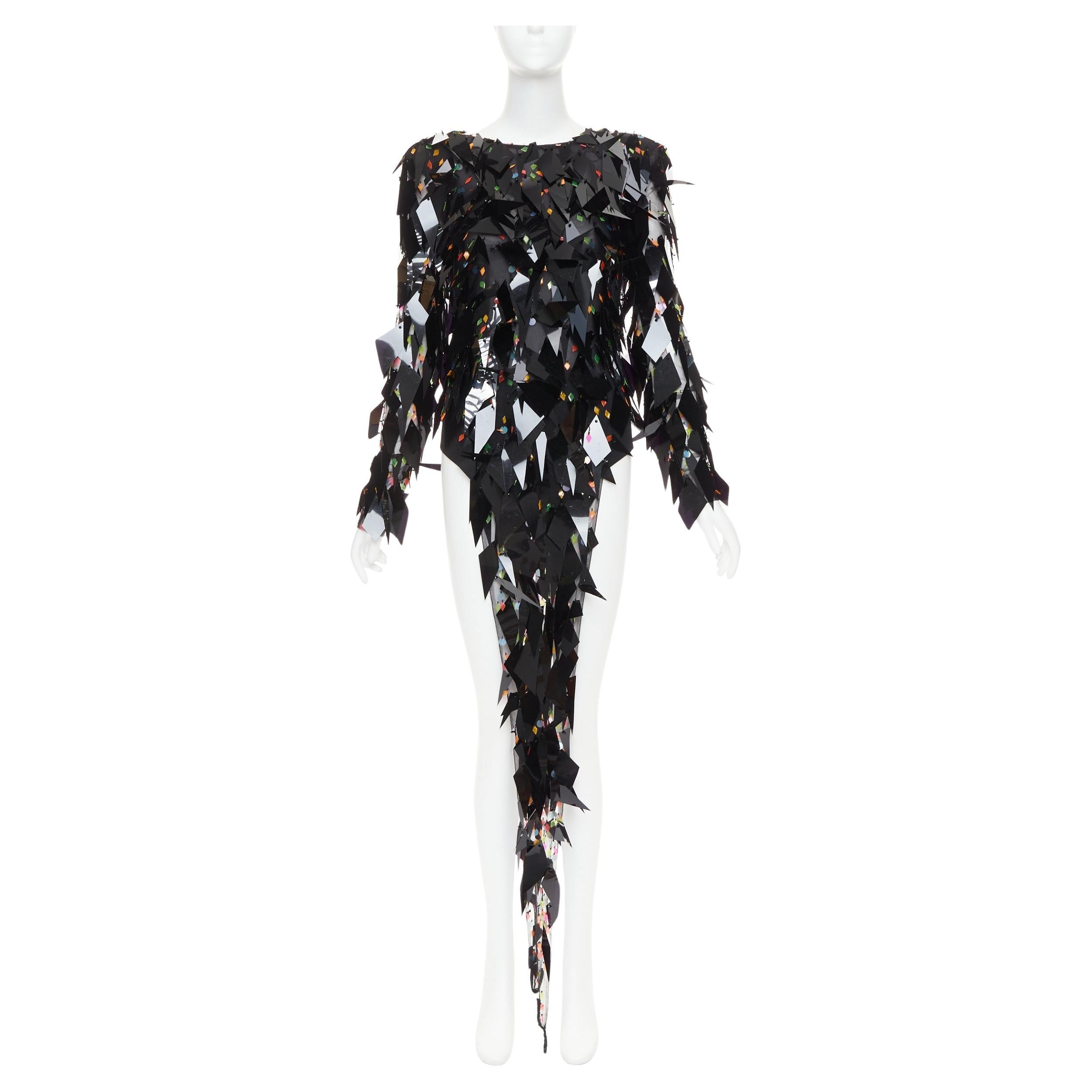 ALEXANDRE VAUTHIER COUTURE Runway Robe perlée dos nu FR36