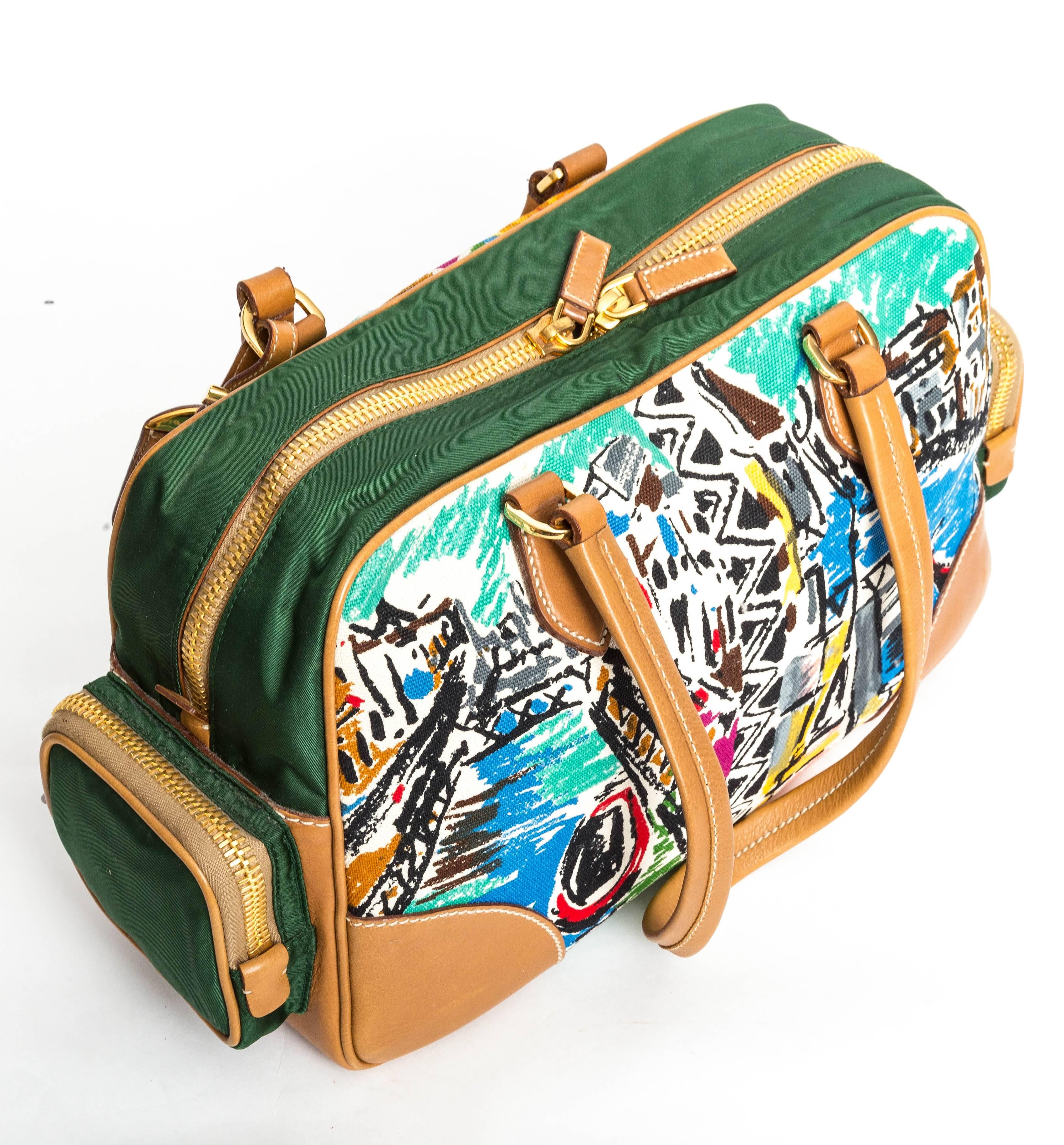 Prada Limited Edition Canapa St Venez Bag 1