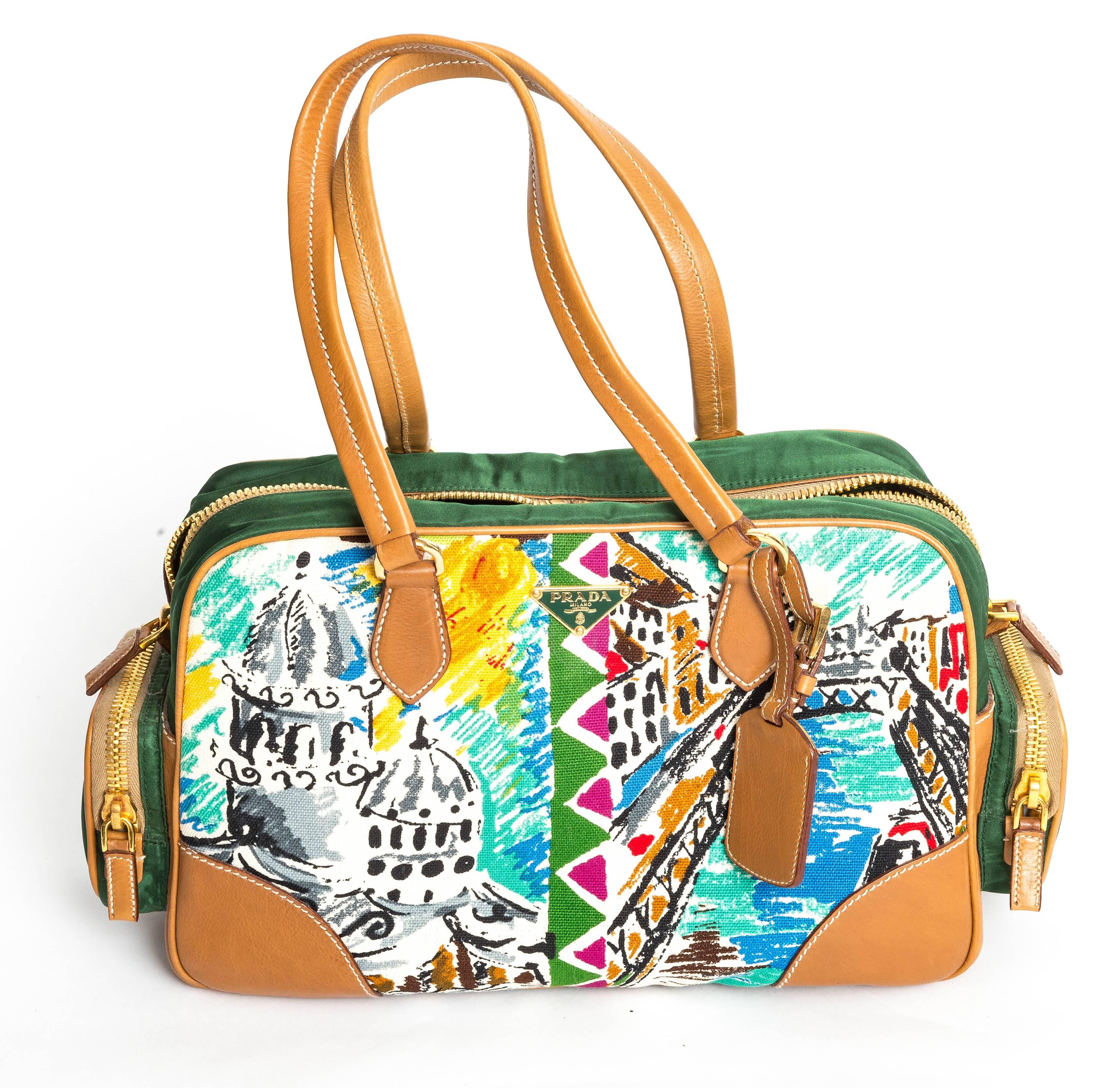 Prada Limited Edition Canapa St Venez Bag 4
